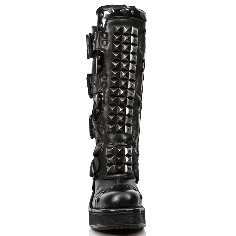 Bottes New Rock M.8342-R1 En Cuir 5 Bottes New Rock M.8342-R1 En Cuir – Image 3