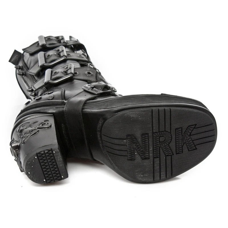 Bottes New Rock M.8342-R1 En Cuir 8 Bottes New Rock M.8342-R1 En Cuir – Image 6