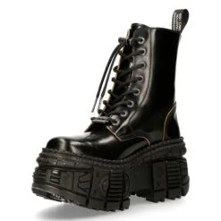 Bottes Cuir New Rock M.wall026n-c10 -Vêtements Gothiques Boutique m wall026n c10 4 900