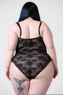 Body KILLSTAR 'Magnolia' -Vêtements Gothiques Boutique magnolia lace bodysuit plus w c x1600 900