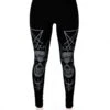 Leggings KILLSTAR 'mooncult' 1 Leggings KILLSTAR 'mooncult' -Vêtements Gothiques Boutique mooncult leggings killstar 2 900