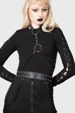 Harnais KILLSTAR 'my New Muse' -Vêtements Gothiques Boutique my new muse harness w d 900