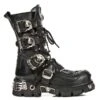 Bottes Cuir New Rock M.1007-C1 -Vêtements Gothiques Boutique new rock m 1007 c1 zoom