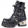 Bottines Cuir New Rock M.1014-C1 -Vêtements Gothiques Boutique new rock m 1014 c1 zoom