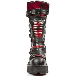 Bottes Cuir New Rock M.1021-C2 -Vêtements Gothiques Boutique new rock m 1021 c2 3 zoom