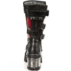 Bottes Cuir New Rock M.1021-C2 -Vêtements Gothiques Boutique new rock m 1021 c2 5 zoom