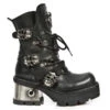 Bottines Cuir New Rock M.1044-S1 -Vêtements Gothiques Boutique new rock m 1044 s1 zoom