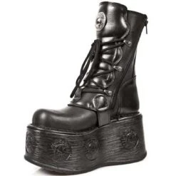 Bottes Cuir New Rock M.1473-S3 -Vêtements Gothiques Boutique new rock m 1473 s3 4 zoom