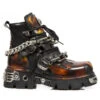 Bottines Cuir New Rock M.1495-S1 -Vêtements Gothiques Boutique new rock m 1495 s1 zoom