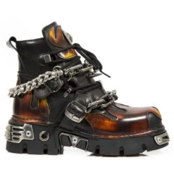 Bottines Cuir New Rock M.1495-S1