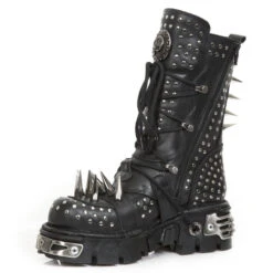 Bottes Cuir New Rock M.1535-S1 -Vêtements Gothiques Boutique new rock m 1535 s1 3 zoom