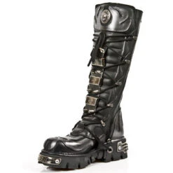 Bottes Cuir New Rock M.161-C4 -Vêtements Gothiques Boutique new rock m 161 c4 4 zoom
