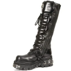 Bottes Cuir New Rock M.202-C2 11 Bottes Cuir New Rock M.202-C2 -Vêtements Gothiques Boutique new rock m 202 c2 4 zoom