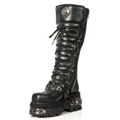Bottes Cuir New Rock M.272MT-S1 11 Bottes Cuir New Rock M.272MT-S1 -Vêtements Gothiques Boutique new rock m 272mt s1 4 zoom