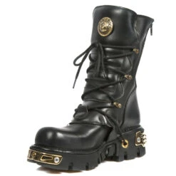 Bottes Cuir New Rock M.373-C52 -Vêtements Gothiques Boutique new rock m 373 c52 4 zoom