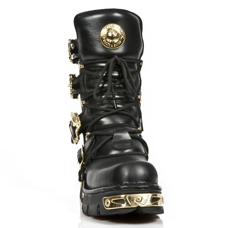 Bottes Cuir New Rock M.391GOLD-C1 5 Bottes Cuir New Rock M.391GOLD-C1 – Image 3