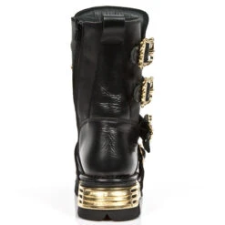 Bottes Cuir New Rock M.391GOLD-C1 12 Bottes Cuir New Rock M.391GOLD-C1 -Vêtements Gothiques Boutique new rock m 391gold c1 5 zoom