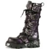 Bottes Cuir New Rock M.402-C1 2 Bottes Cuir New Rock M.402-C1 -Vêtements Gothiques Boutique new rock m 402 c1 zoom