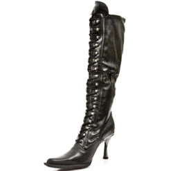 Bottes Cuir New Rock M.9053-S1 -Vêtements Gothiques Boutique new rock m 9053 s1 4 zoom