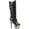 Bottes Cuir New Rock M.DEVIL004-C1 2 Bottes Cuir New Rock M.DEVIL004-C1 -Vêtements Gothiques Boutique new rock m devil004 c1 zoom