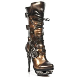Bottes Steampunk New Rock M.MAG006-C4 -Vêtements Gothiques Boutique new rock m mag006 c4 3 zoom