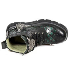 Bottines Cuir New Rock M.MILI124-C1 -Vêtements Gothiques Boutique new rock m mili124 c1 6 zoom