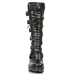 Bottes Cuir New Rock M.NEOTR014-C1 -Vêtements Gothiques Boutique new rock m neotr014 c1 3 zoom
