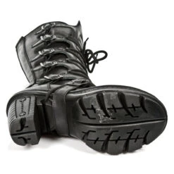 Bottes Cuir New Rock M.NEOTR014-C1 -Vêtements Gothiques Boutique new rock m neotr014 c1 6 zoom