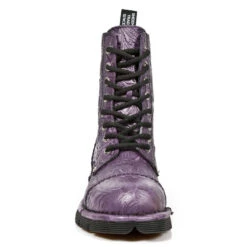 Rangers Cuir Mauve New Rock M.NEWMILI83-C11 -Vêtements Gothiques Boutique new rock m newmili83 c11 3 zoom
