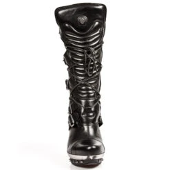 Bottes Cuir New Rock M.PUNK001-C1 -Vêtements Gothiques Boutique new rock m punk001 c1 3 zoom