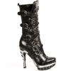 Bottes Cuir New Rock M.PUNK001-C1 -Vêtements Gothiques Boutique new rock m punk001 c1 zoom