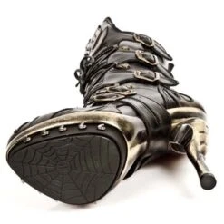 Bottes Cuir New Rock M.PUNK023-C2 -Vêtements Gothiques Boutique new rock m punk023 c2 6 zoom