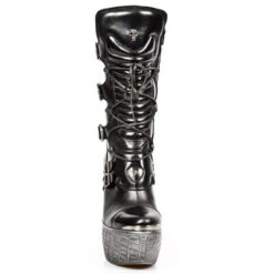 Bottes Cuir New Rock M.PZ003-S4 -Vêtements Gothiques Boutique new rock m pz003 s4 3 zoom