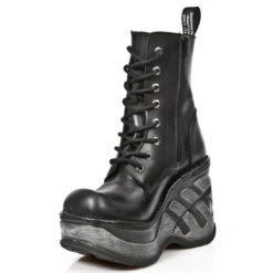 Bottines Compensées New Rock M.SP0004-C1 -Vêtements Gothiques Boutique new rock m sp0004 c1 4 zoom
