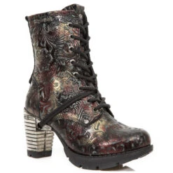 Bottines Cuir New Rock M.TR001-S23 -Vêtements Gothiques Boutique new rock m tr001 s23 2 zoom