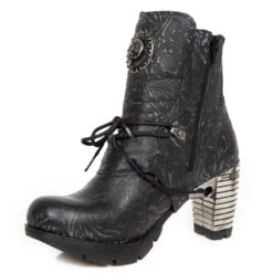 Bottines Cuir New Rock M.TR066-C1 -Vêtements Gothiques Boutique new rock m tr066 c1 3 zoom