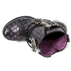 Bottines Cuir New Rock M.TR068-C6 -Vêtements Gothiques Boutique new rock m tr068 c6 6 zoom