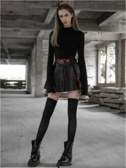 Mini Jupe PUNK RAVE Punk Rock 13 Mini Jupe PUNK RAVE Punk Rock -Vêtements Gothiques Boutique opq45051 900