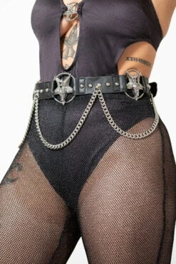Ceinture Gothique KILLSTAR 'our Inner Circle' -Vêtements Gothiques Boutique our inner circle belt w c x1600 900