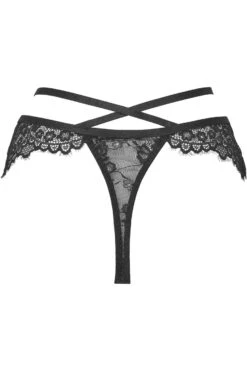 Culotte Gothique KILLSTAR 'Phantom' -Vêtements Gothiques Boutique phantomlacepanty b x1600 900