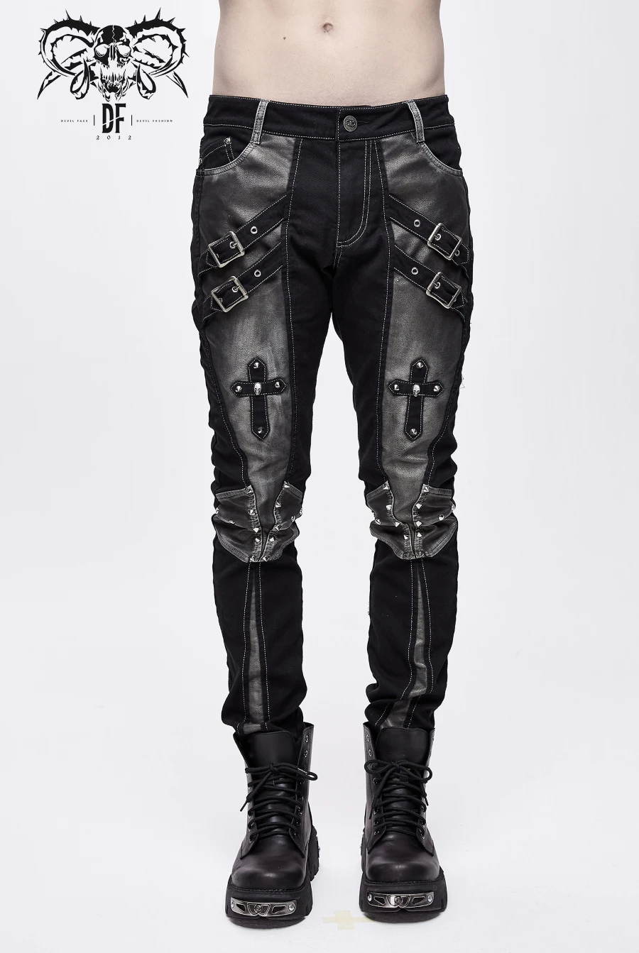 Pantalon DEVIL FASHION 'dark Cross' 3 Pantalon DEVIL FASHION 'dark Cross'