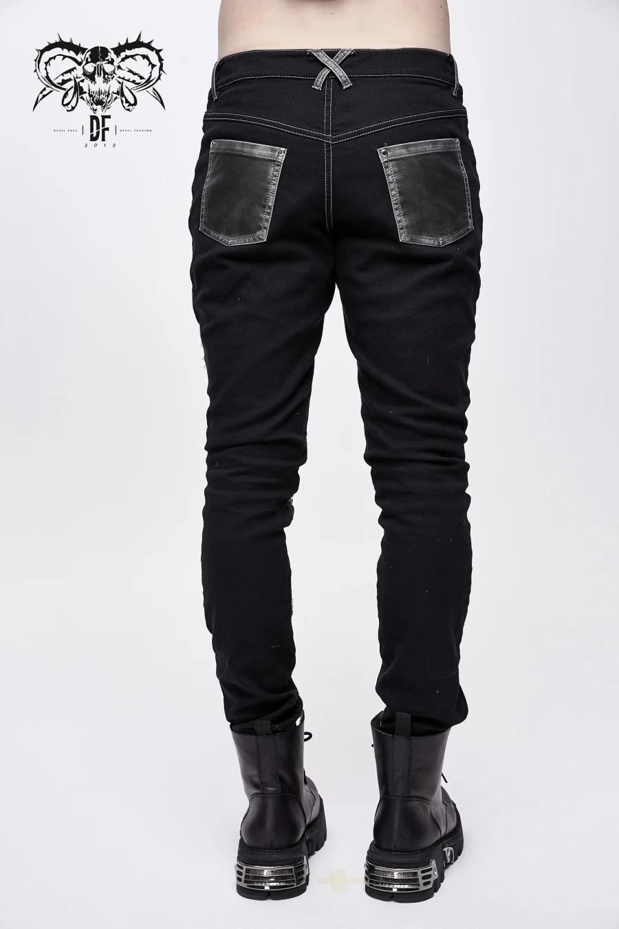 Pantalon DEVIL FASHION 'dark Cross' 4 Pantalon DEVIL FASHION 'dark Cross' – Image 2
