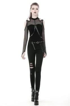 Pantalon DARK IN LOVE 'oonagh' -Vêtements Gothiques Boutique pw095 101 900