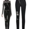 Pantalon DARK IN LOVE 'oonagh' -Vêtements Gothiques Boutique pw095 900