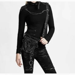 Sacoche Unisexe En Cuir Vegan -Vêtements Gothiques Boutique s1614 900 900