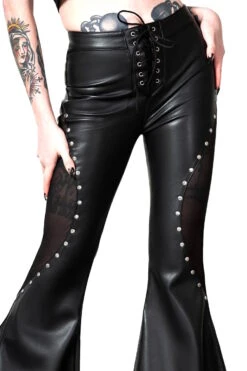 Pantalon Pattes D'eph KILLSTAR 'sabina's Sacrifice' -Vêtements Gothiques Boutique sabrinas sacrifice flares w c 900