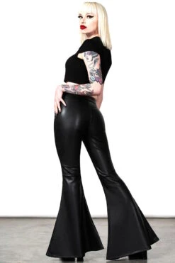 Pantalon Pattes D'eph KILLSTAR 'sabina's Sacrifice' -Vêtements Gothiques Boutique sabrinas sacrifice flares w e 900
