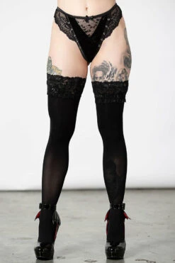 Culotte Gothique KILLSTAR 'Sacred Spirit' -Vêtements Gothiques Boutique sacred spirits panty d x1600 900