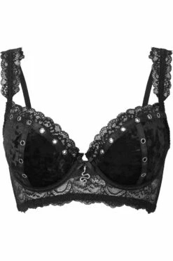 Soutien-gorge Gothique KILLSTAR 'Sacred Spirit' 10 Soutien-gorge Gothique KILLSTAR 'Sacred Spirit' -Vêtements Gothiques Boutique sacredspiritsvelvetbralet b g x1600 900