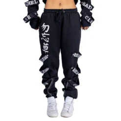 HELL BUNNY Jogging Femme HEARTLESS 'sad Girl'